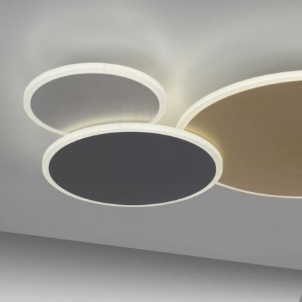 Paul Neuhaus 8007-70 - Dimmbare LED-Deckenleuchte Q-PIATO LED/35W/230V 2700-5000K Wi-Fi + Fernbedienung
