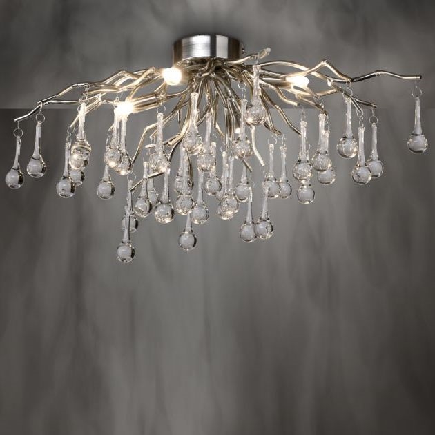 Paul Neuhaus 8090-55 - Aufbau-Kronleuchter ICICLE 4xG9/40W/230V