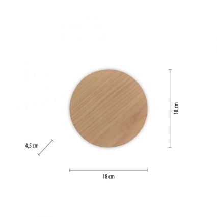 Paul Neuhaus 8152-79 - Dimmbare LED-Wandleuchte PUNTUA LED/1W/3,7V 2200 mAh + Fernbedienung