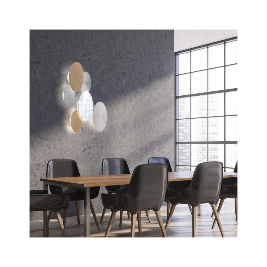 Paul Neuhaus 8153-79 - LED dimmbare Wandleuchte PUNTUA LED/1,3W/3,7V 2200 mAh + Fernbedienung