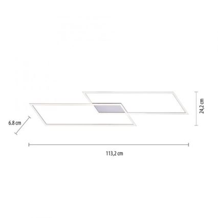 Paul Neuhaus 8194-55 - LED Dimmbarer Decken-Kronleuchter INIGO 2xLED/20W/230V