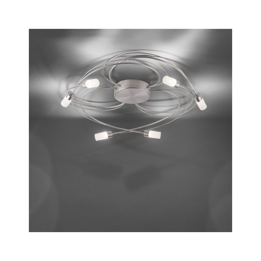 Paul Neuhaus 8250-55 - LED-Anbaukronleuchter NELIA 6xLED/3W/230V, dimmbar