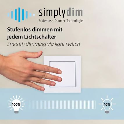 Paul Neuhaus 8291-17 - Dimmbare LED-Hängeleuchte MELINDA LED/30W/230V