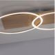 Paul Neuhaus 8329-79 - Dimmbare LED-Aufbauleuchte PALMA LED/26W/230V 2700-5000K Kiefer + Fernbedienung