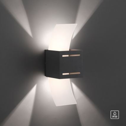 Paul Neuhaus 9007-13 - Wandleuchte ORMA 1xG9/40W/230V schwarz