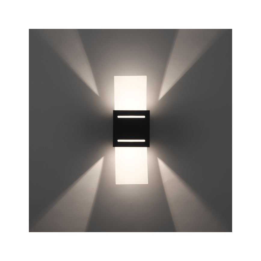Paul Neuhaus 9007-13 - Wandleuchte ORMA 1xG9/40W/230V schwarz