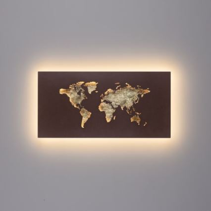 Paul Neuhaus 9056-48 - Dekorative LED-Wandleuchte MAP LED/25W/230V 3000K
