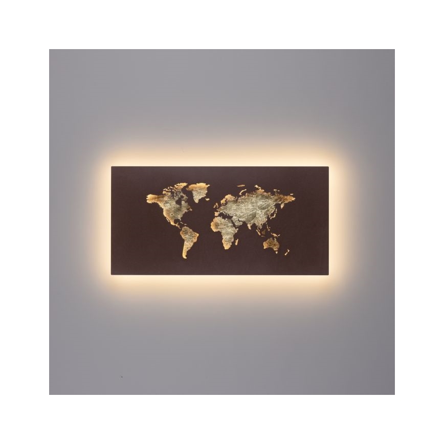 Paul Neuhaus 9056-48 - Dekorative LED-Wandleuchte MAP LED/25W/230V 3000K