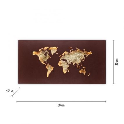 Paul Neuhaus 9056-48 - Dekorative LED-Wandleuchte MAP LED/25W/230V 3000K