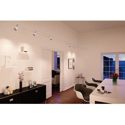 Paulmann 3981 - SET 5xLED/4W Einbauleuchte für das Seilsystem TUBE 230V