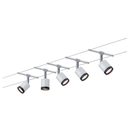 Paulmann 3981 - SET 5xLED/4W Einbauleuchte für das Seilsystem TUBE 230V