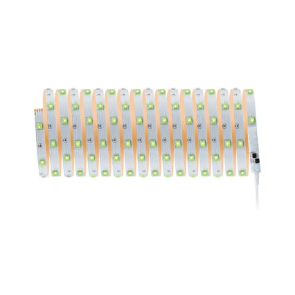Paulmann 3989 - Dimmbarer LED-RGBW-Streifen TIP, 19 W, 10 m, 230 V + Fernbedienung