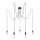Paulmann 50389 - Hängeleuchte NEORDIC 5xE27/20W/230V Spinne