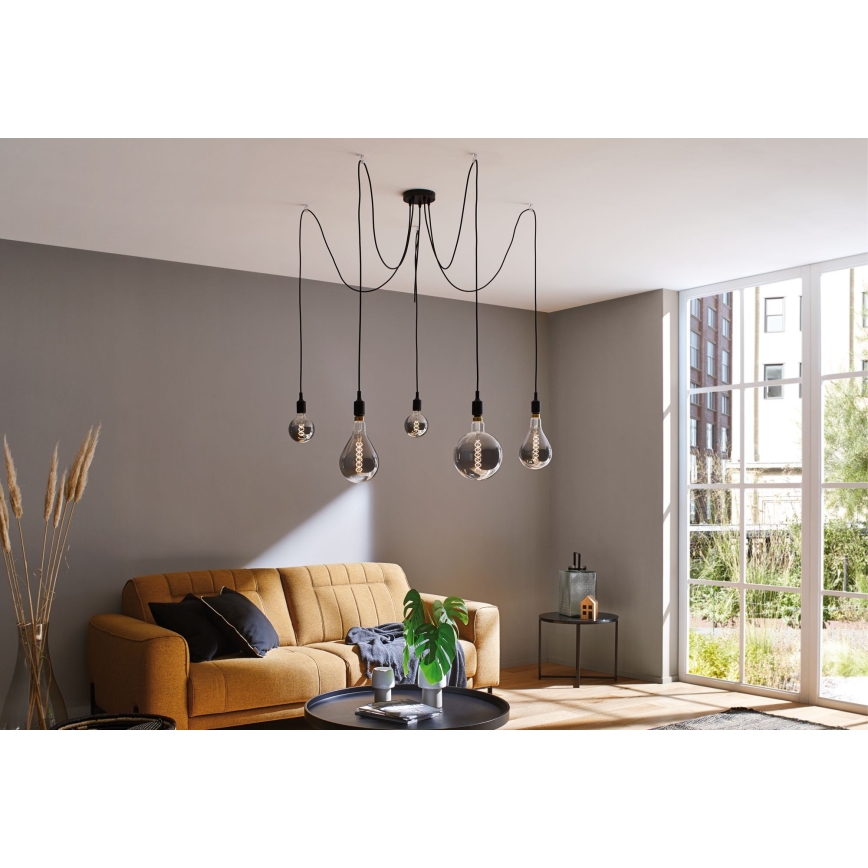 Paulmann 50389 - Hängeleuchte NEORDIC 5xE27/20W/230V Spinne
