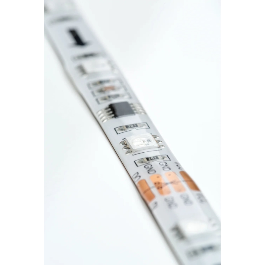 Paulmann 70480 - LED RGBW/16,5W Dimmbarer Streifen DIGITAL 5 m 230V + Fernbedienung
