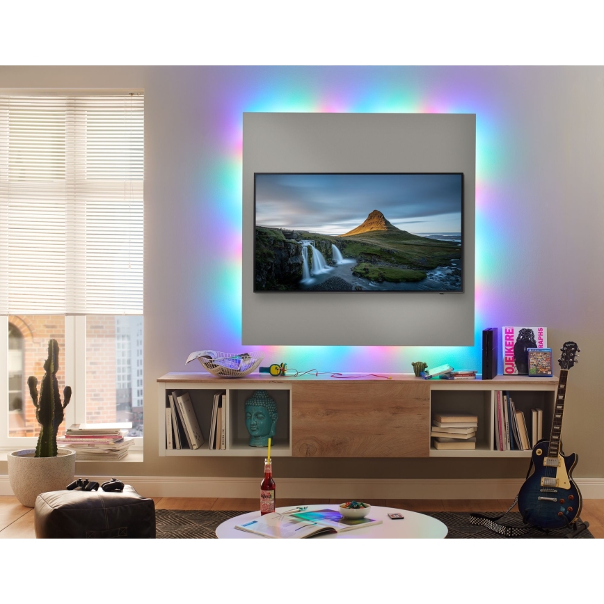 Paulmann 70514 - LED RGB/15W Dimmbarer Streifen SIMPLED 7,5m 230V + Fernbedienung