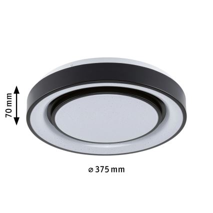 Paulmann 70544 - LED RGBW/22W Dimmbare Deckenleuchte RAINBOW 230V 3000-6500K + Fernbedienung