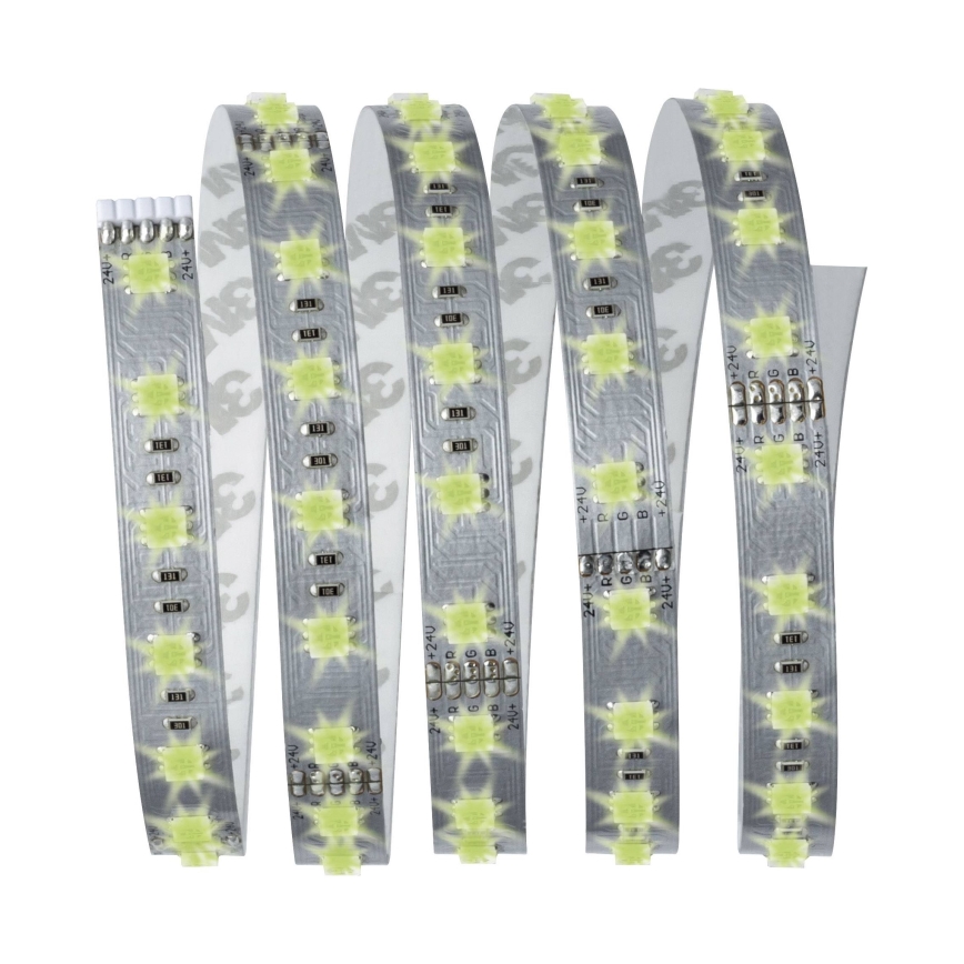 Paulmann 70587 - MAXLED RGB-LED-Streifen 20 W, dimmbar, 1,5 m, 230 V + Fernbedienung