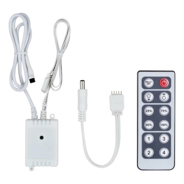 Paulmann 70683 - Dimmer für MAXLED 24V LED-Streifen mit Fernbedienung