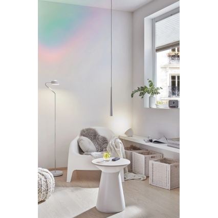 Paulmann 70920 - LED/7,5W dimmbare Stehleuchte RAMOS 230V weiß/hochglanzchrom