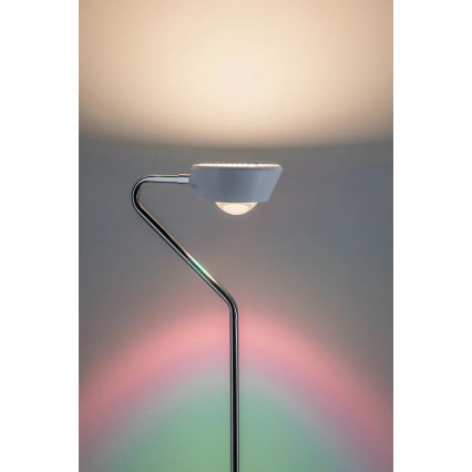 Paulmann 70920 - LED/7,5W dimmbare Stehleuchte RAMOS 230V weiß/hochglanzchrom