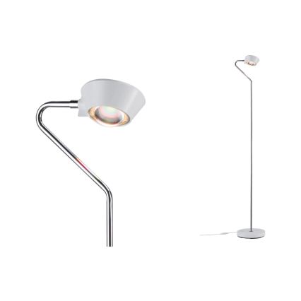 Paulmann 70920 - LED/7,5W dimmbare Stehleuchte RAMOS 230V weiß/hochglanzchrom