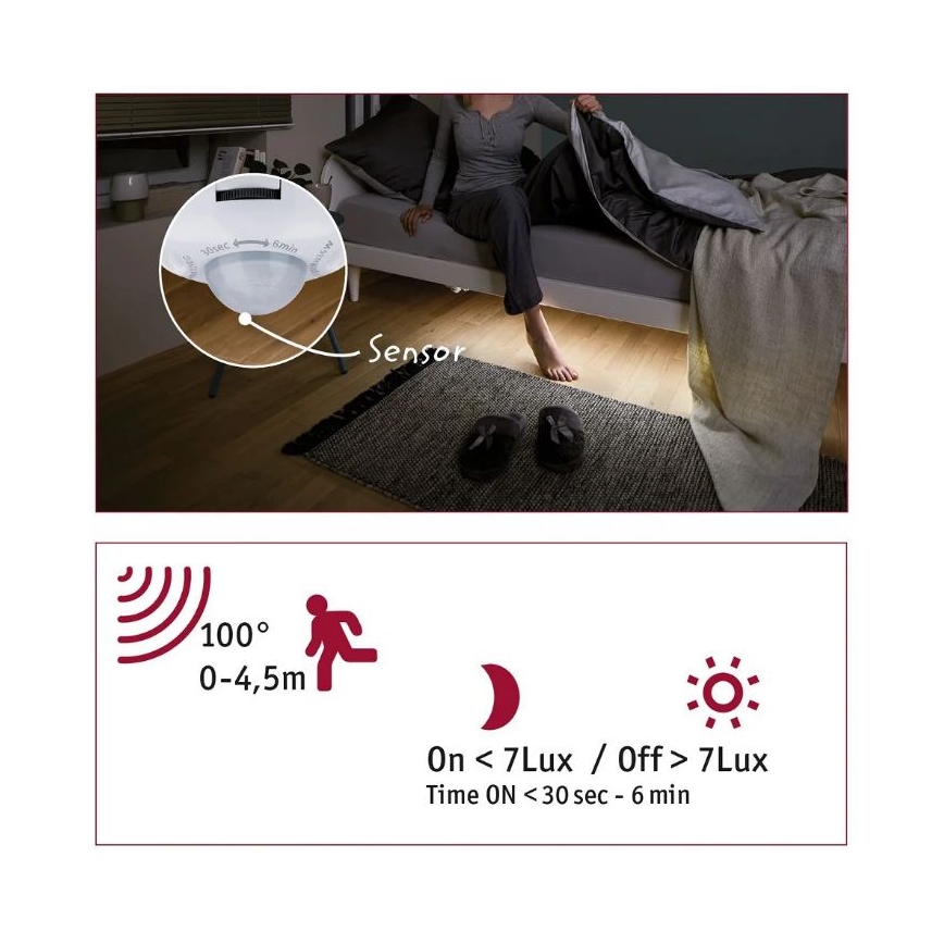 Paulmann 70955 - LED/3W Streifen mit Sensor 1m YOURLED 230V