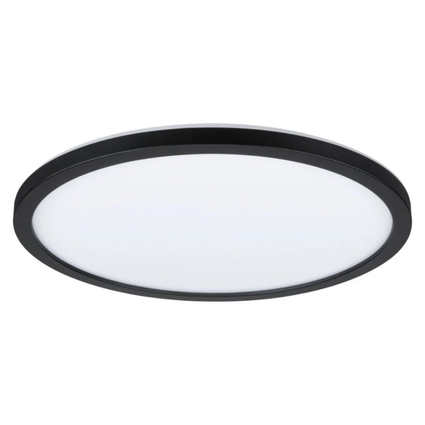 Paulmann 70998 - LED/16W Aufbaupanel ATRIA 230V 3000K d 29,3 cm schwarz