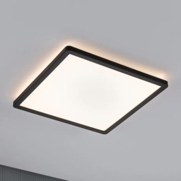 Paulmann 71001 - LED/16W Aufbaupanel ATRIA 230V 3000K 29,3x29,3 cm schwarz