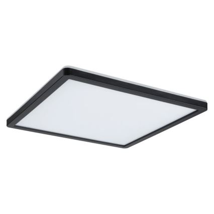 Paulmann 71001 - LED/16W Aufbaupanel ATRIA 230V 3000K 29,3x29,3 cm schwarz