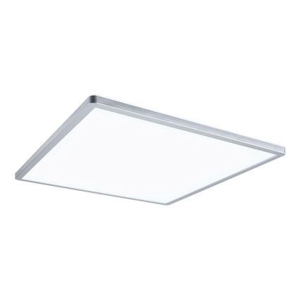 Paulmann 71009 - LED/22W Dimmbares Panel ATRIA 230V 4000K 42x42 cm Mattchrom