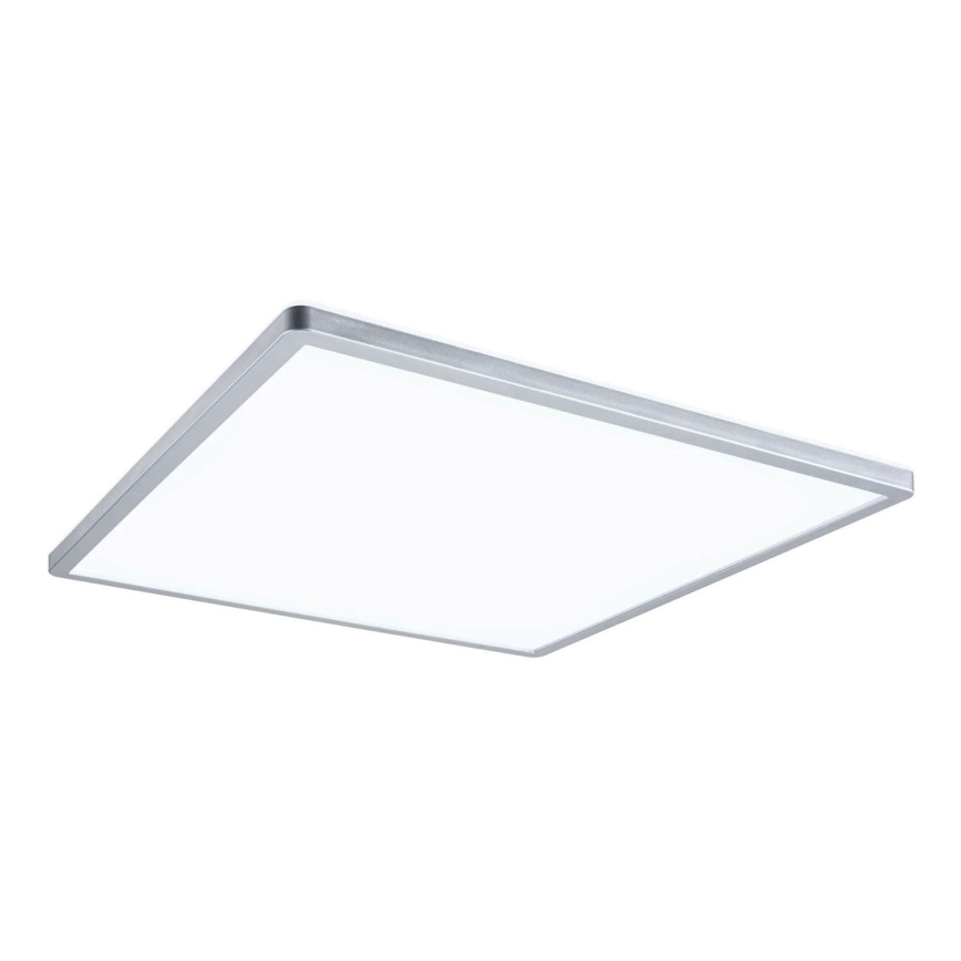Paulmann 71009 - LED/22W Dimmbares Panel ATRIA 230V 4000K 42x42 cm Mattchrom