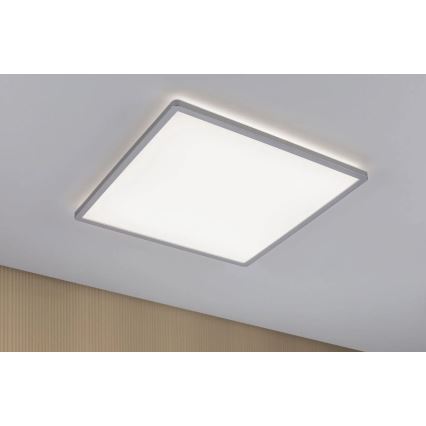 Paulmann 71009 - LED/22W Dimmbares Panel ATRIA 230V 4000K 42x42 cm Mattchrom