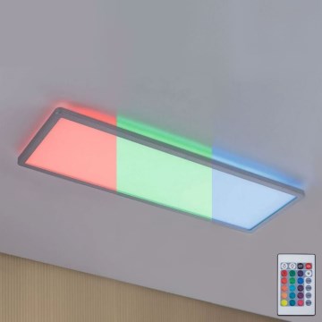 Paulmann 71020 - LED/20W Dimmbares RGBW-Panel ATRIA 230V 4000K 20x58 cm + Fernbedienung