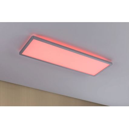 Paulmann 71020 - LED/20W Dimmbares RGBW-Panel ATRIA 230V 4000K 20x58 cm + Fernbedienung