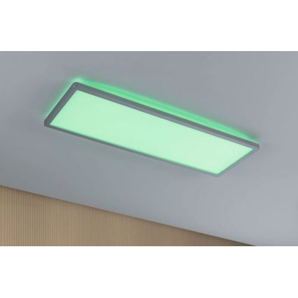 Paulmann 71020 - LED/20W Dimmbares RGBW-Panel ATRIA 230V 4000K 20x58 cm + Fernbedienung
