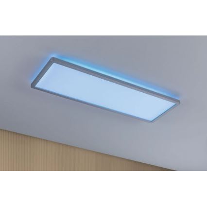 Paulmann 71020 - LED/20W Dimmbares RGBW-Panel ATRIA 230V 4000K 20x58 cm + Fernbedienung