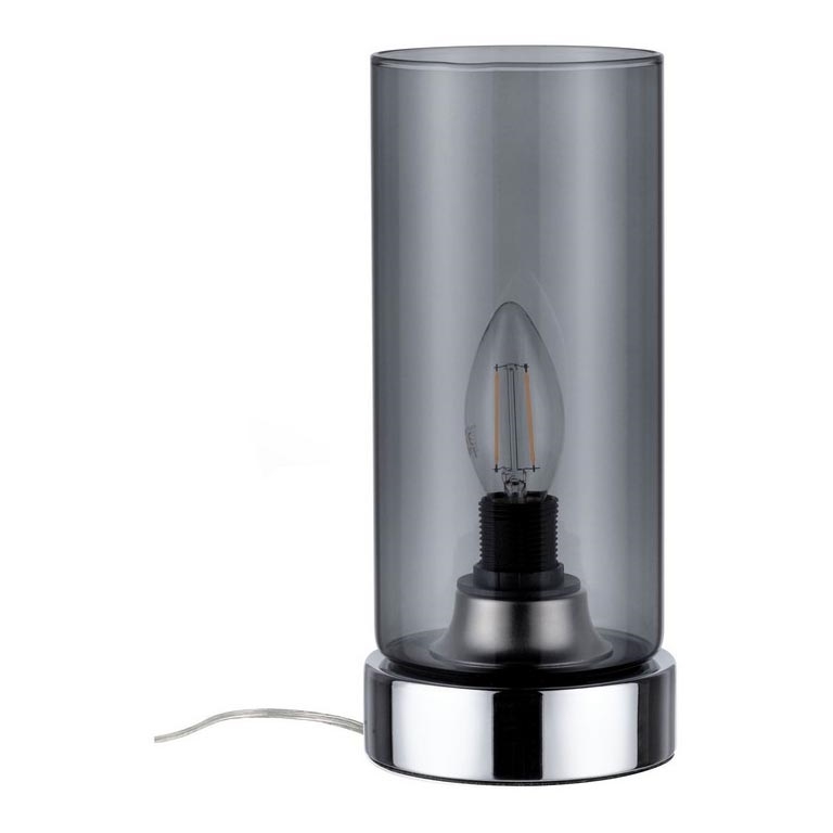 Paulmann 77056 - 1xE14/20W Dimmbare Tischleuchte mit Touch-Funktion PINJA 230V