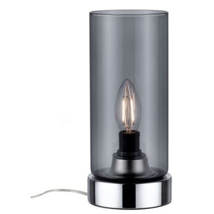 Paulmann 77056 - 1xE14/20W Dimmbare Tischleuchte mit Touch-Funktion PINJA 230V