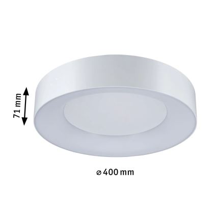 Paulmann 78947 – LED/23W IP44 Badezimmer-Deckenleuchte CASCA 230V