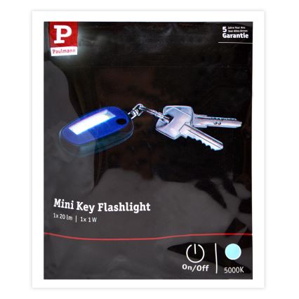 Paulmann 78968 - LED/1W Schlüsselanhänger MINI KEY