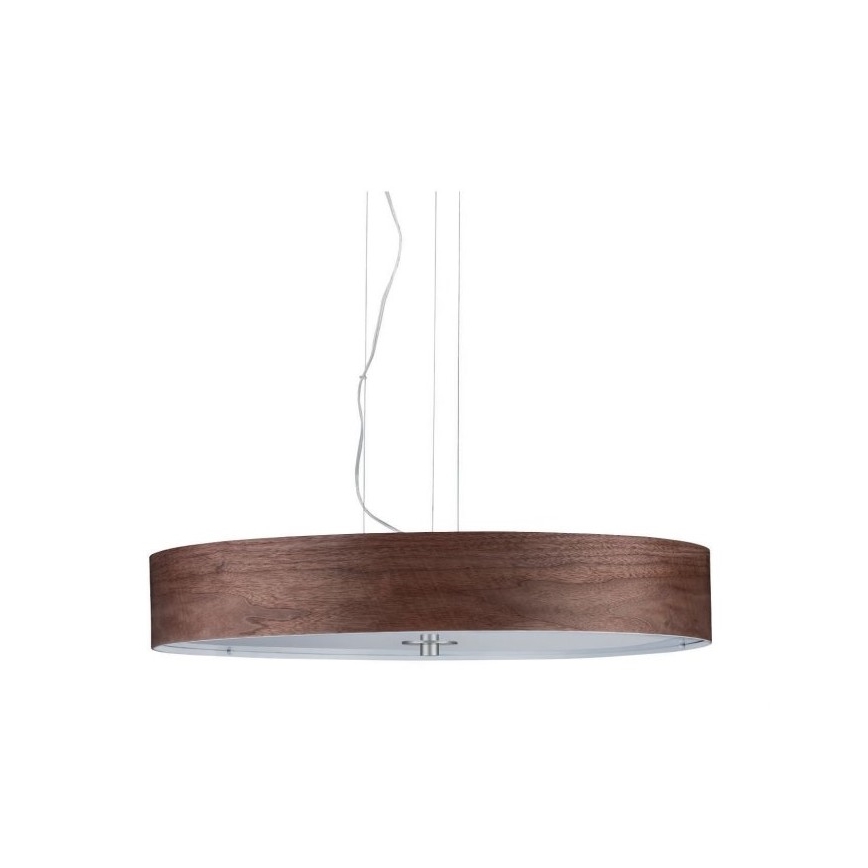 Paulmann 79686 - 3xE27/20W Hängeleuchte an Schnur NEORDIC LISKA 230V Walnuss