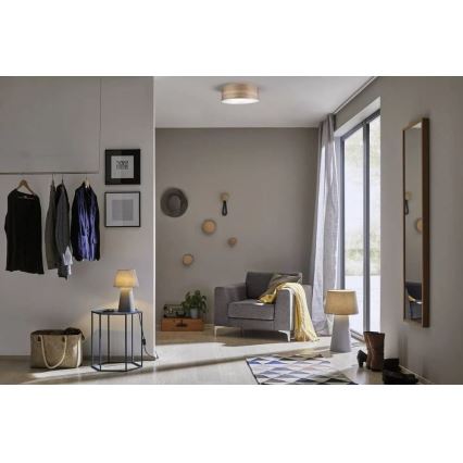Paulmann 79687 - 3xE27/20W Deckenleuchte NEORDIC LISKA 230V Walnuss