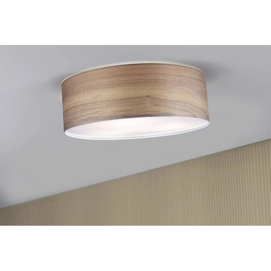 Paulmann 79687 - 3xE27/20W Deckenleuchte NEORDIC LISKA 230V Walnuss