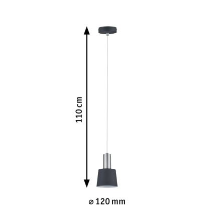 Paulmann 79691 - 1xE14/20W Hängeleuchte NEORDIC HALDAR 230V