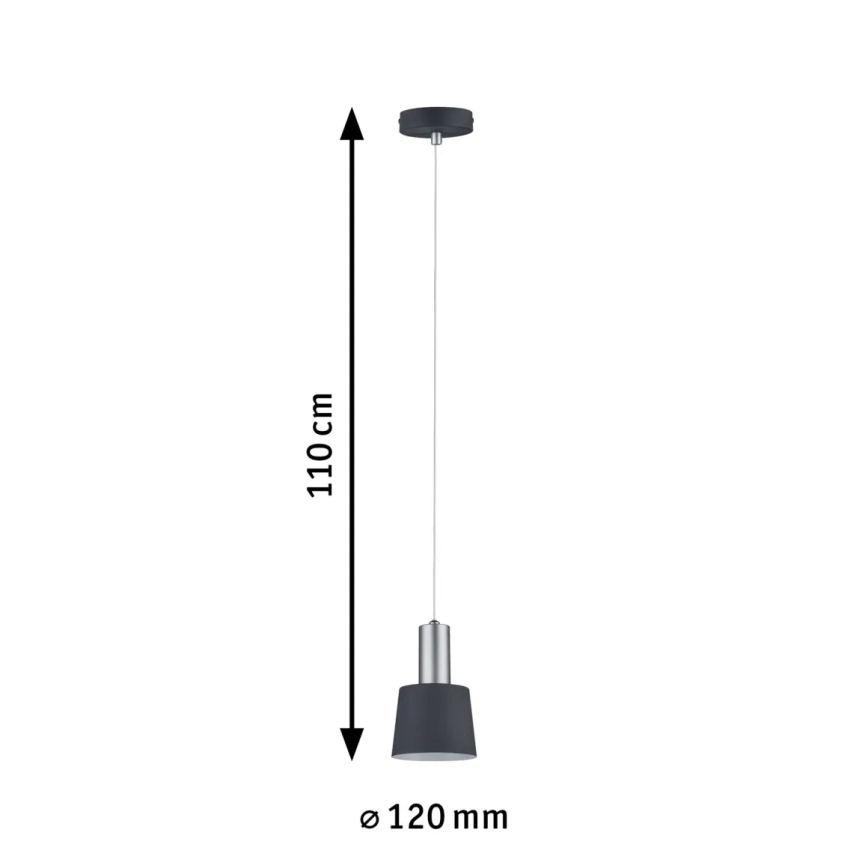 Paulmann 79691 - 1xE14/20W Hängeleuchte NEORDIC HALDAR 230V