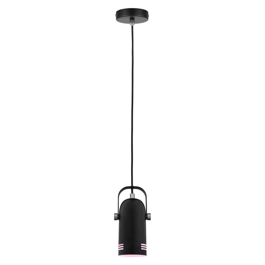 Paulmann 79766 - LED RGBW 1xE27/12W Pendelleuchte an Kabel LAVEA 230V schwarz