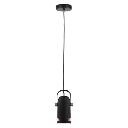 Paulmann 79766 - LED RGBW 1xE27/9W Pendelleuchte an Kabel LAVEA 230V schwarz