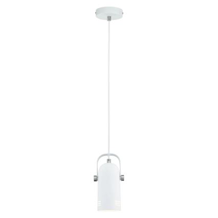 Paulmann 79767 - LED RGBW 1xE27/15W Pendelleuchte an Stahlseil LAVEA 230V weiß