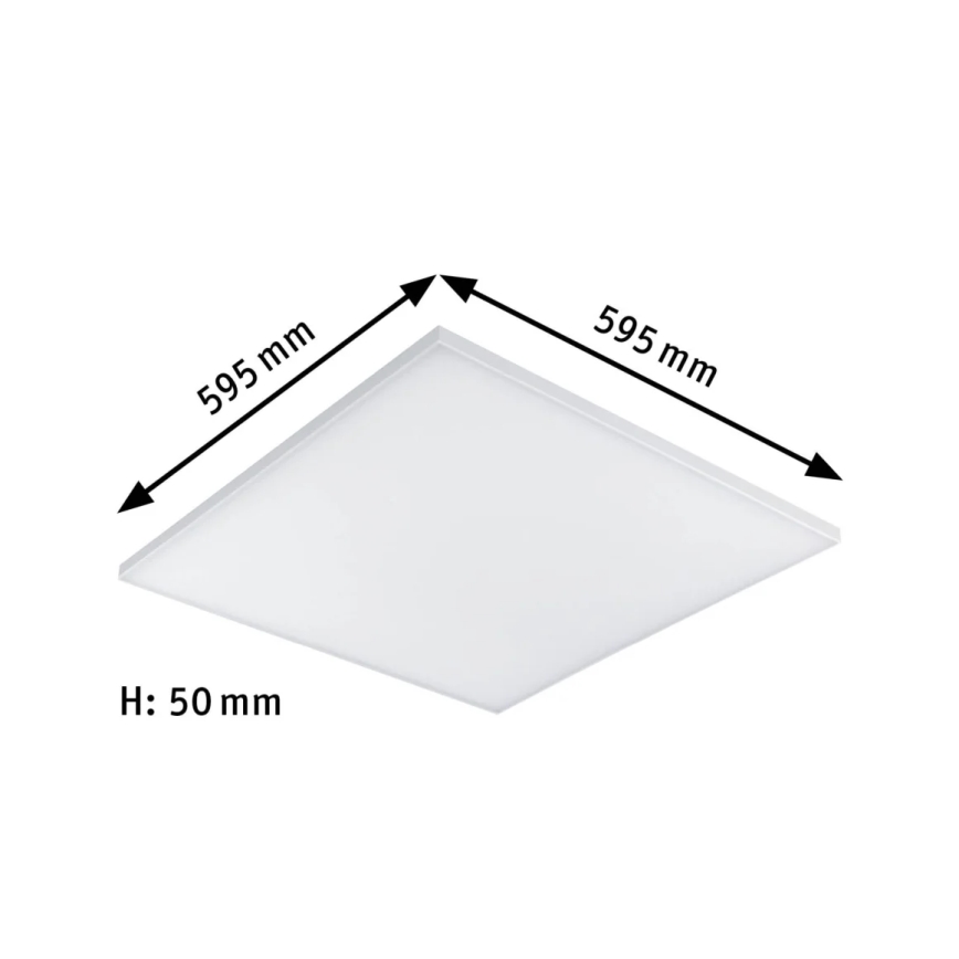 Paulmann 79822 - LED/34W Dimmbare Deckenleuchte VELORA 230V